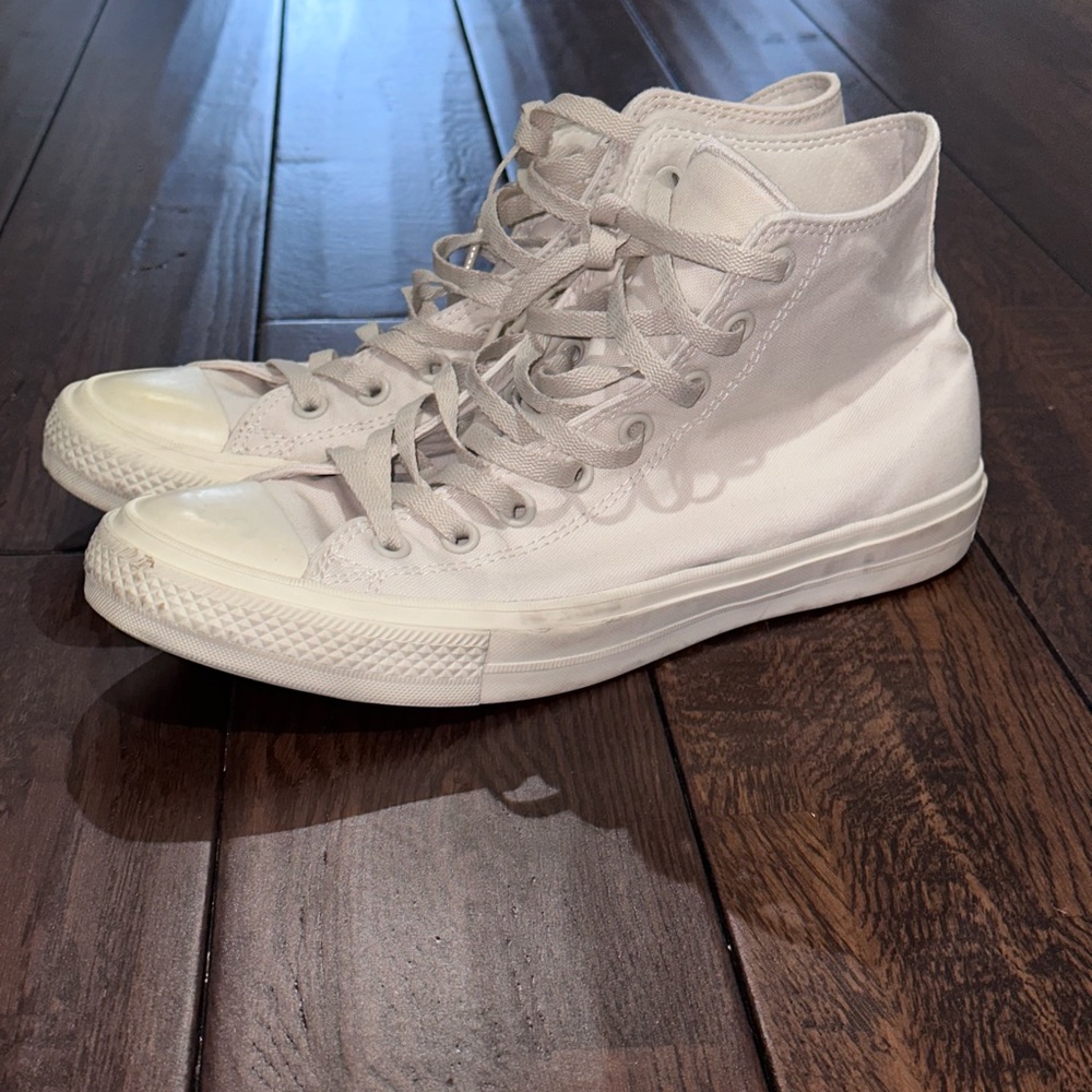 Converse chuck Taylor hi-top - cream monotone. Limited edition